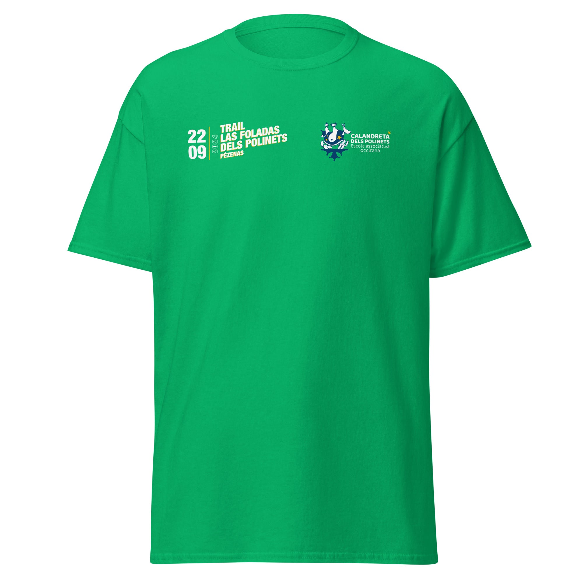 Trail Calandreta - T-shirt classique unisexe - Face et dos
