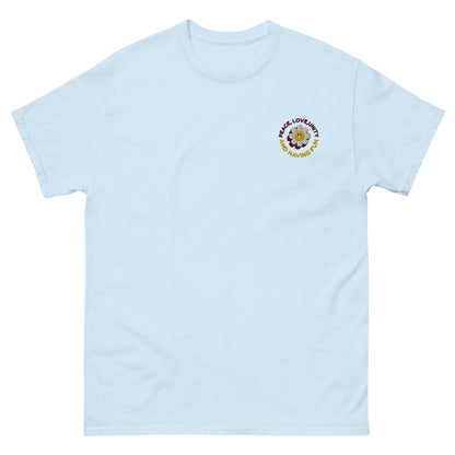 Peace Love Unity - T-shirt classique unisexe - Brodé