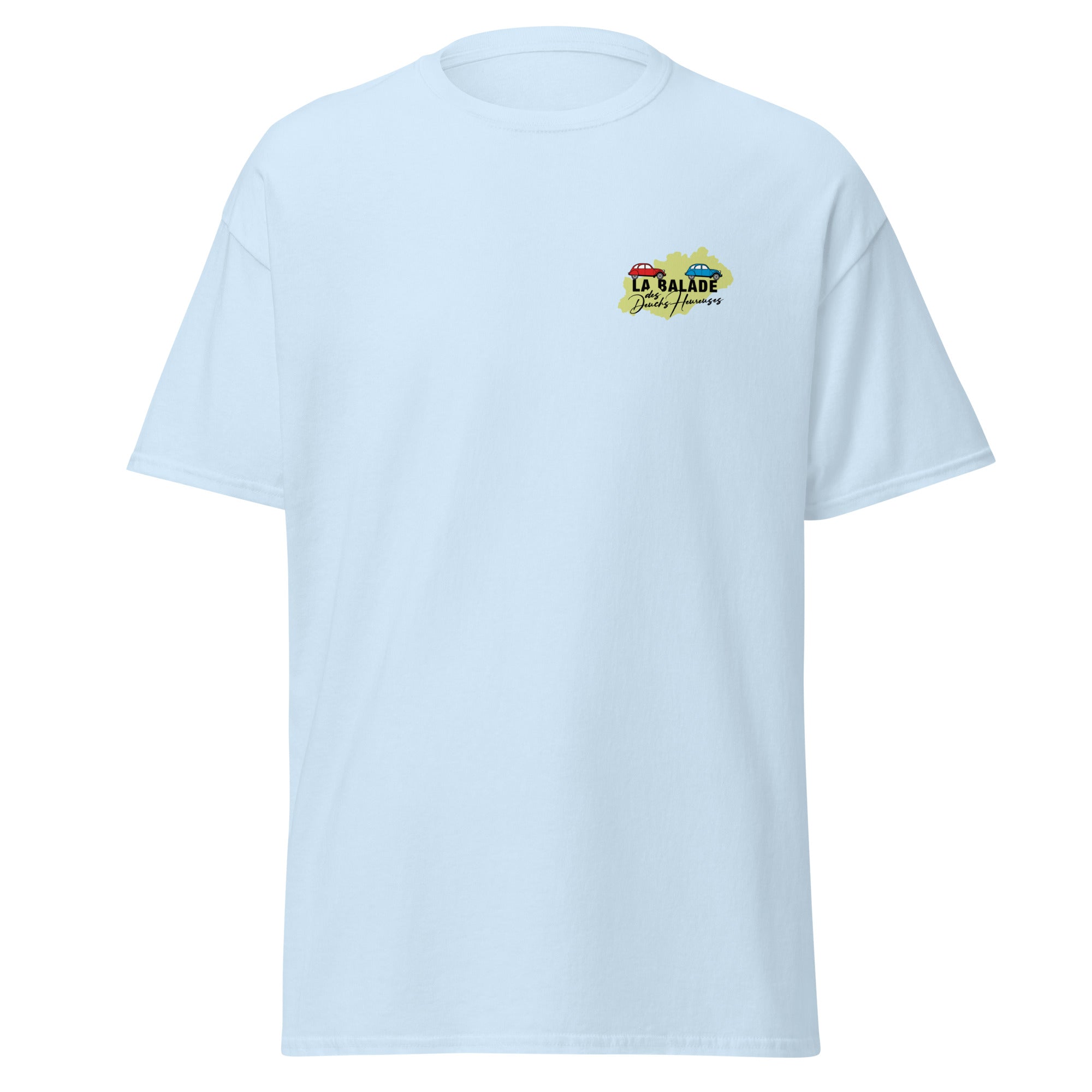 La Balade des Deuchs Heureuses - T-shirt classique unisexe - Coeur et dos