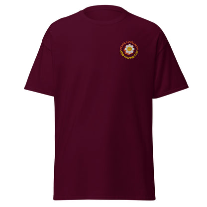 Peace Love Unity - T-shirt classique unisexe - Brodé