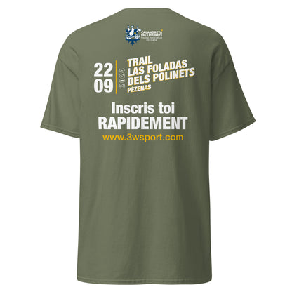 Trail Calandreta - T-shirt classique unisexe - Face et dos
