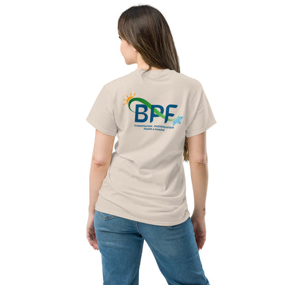 BPF - T-shirt classique unisexe - Coeur et Dos