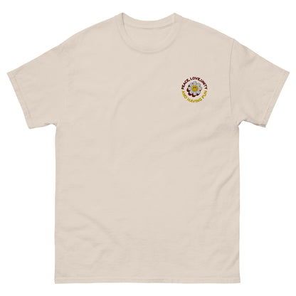 Peace Love Unity - T-shirt classique unisexe - Brodé