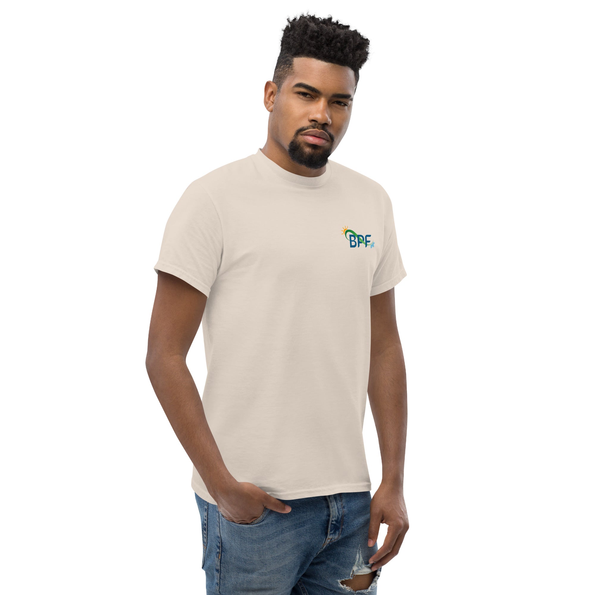 BPF - T-shirt classique unisexe - Coeur et Dos