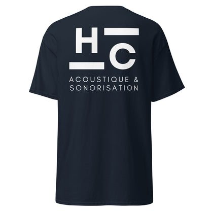 HC Acoustique - T-shirt classique unisexe - Imp. cœur et dos