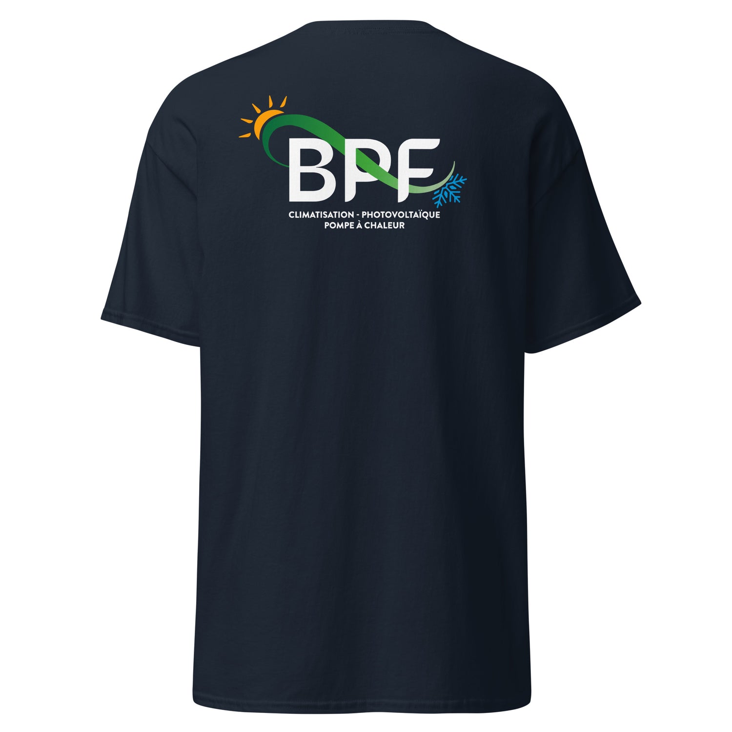 BPF - T-shirt classique unisexe - Coeur et Dos