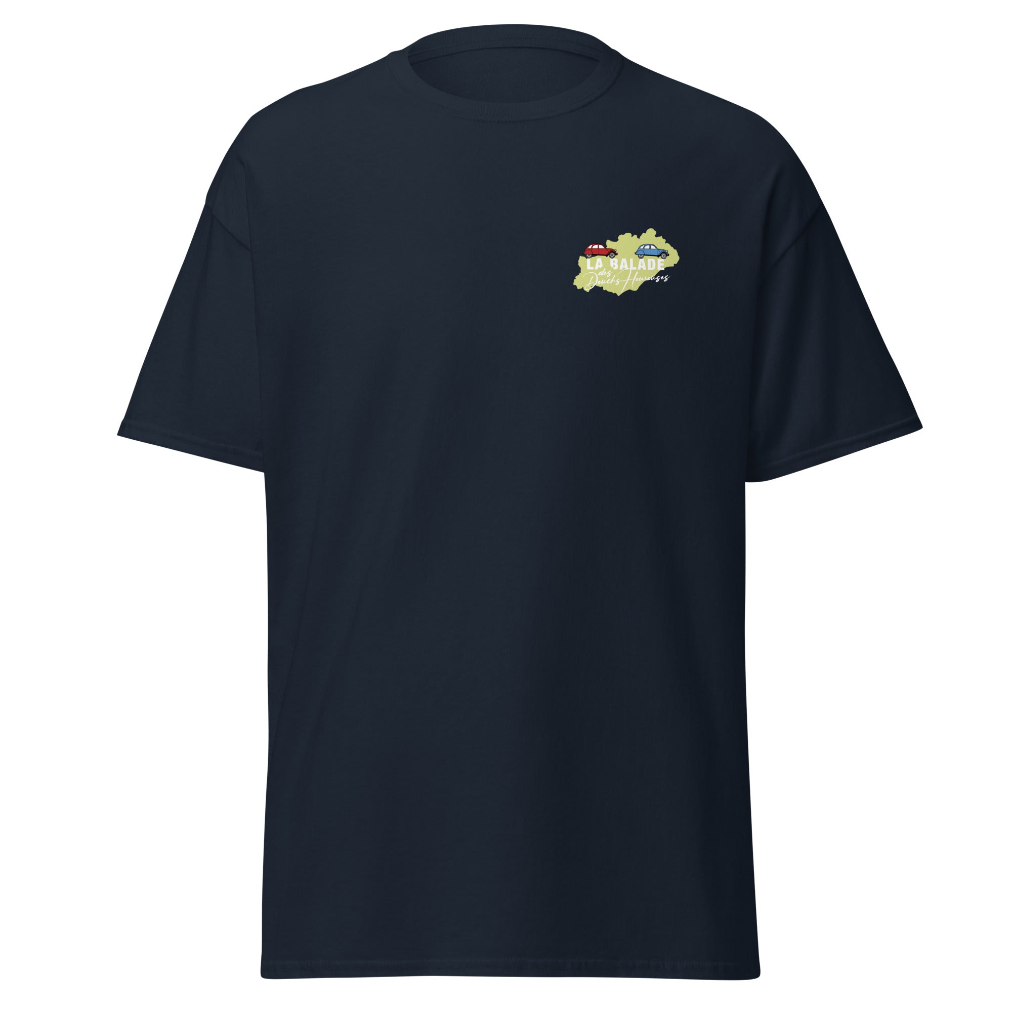 La Balade des Deuchs Heureuses - T-shirt classique unisexe - Coeur et dos