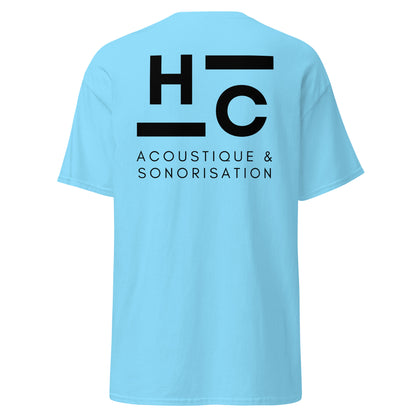 HC Acoustique - T-shirt classique unisexe - Imp. cœur et dos