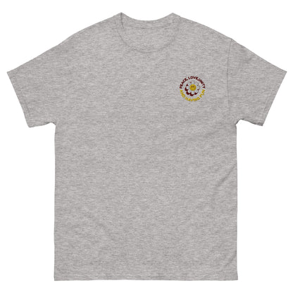 Peace Love Unity - T-shirt classique unisexe - Brodé