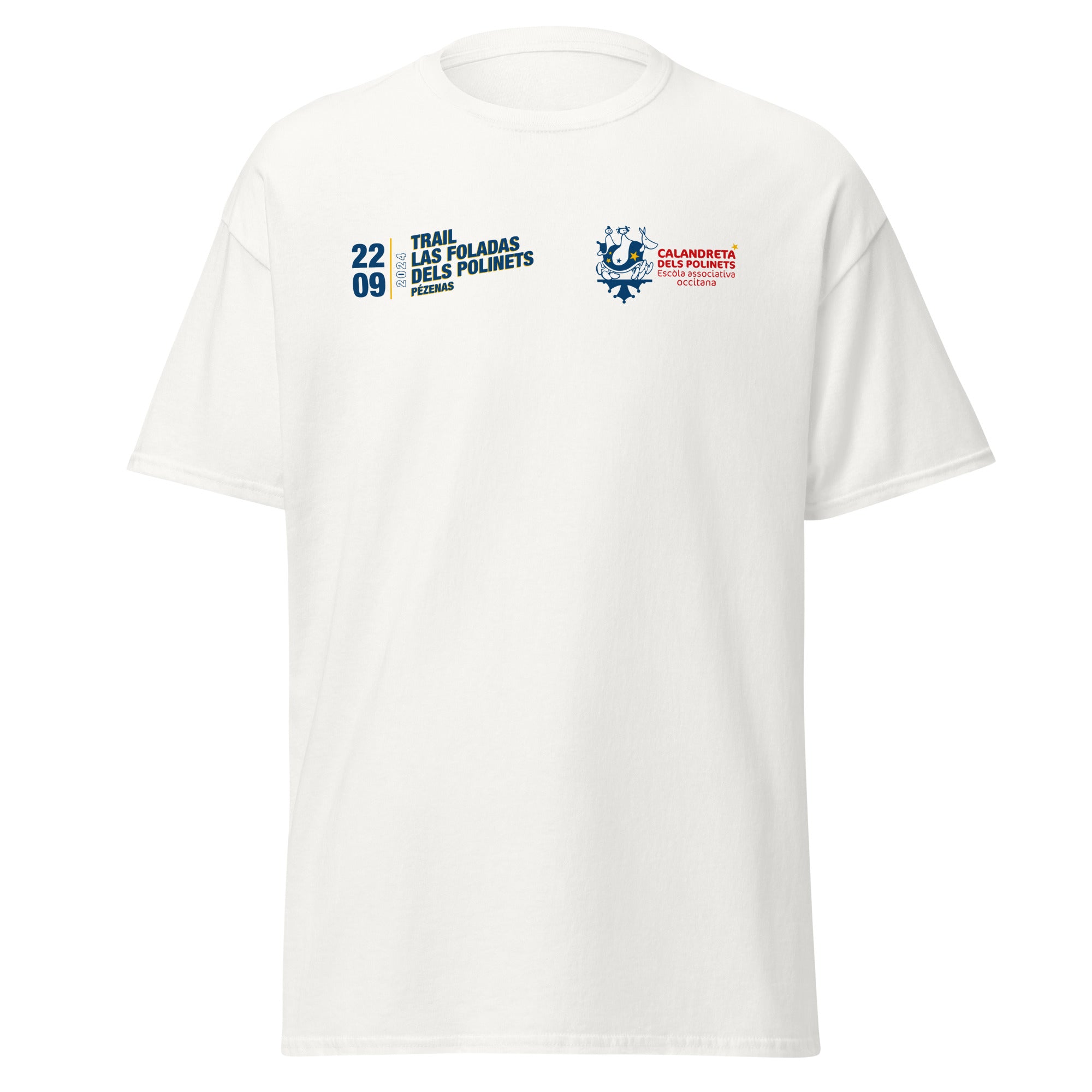 Trail Calandreta - T-shirt classique unisexe - Face et dos