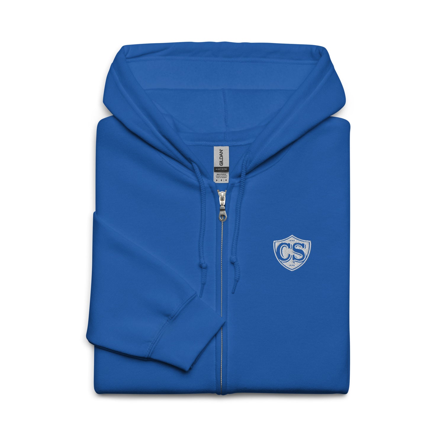 Côté Sud - Sweat à capuche épais unisexe à fermeture éclair - Brodé