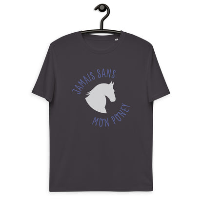 Jamais son mon poney - T-shirt unisexe en coton biologique