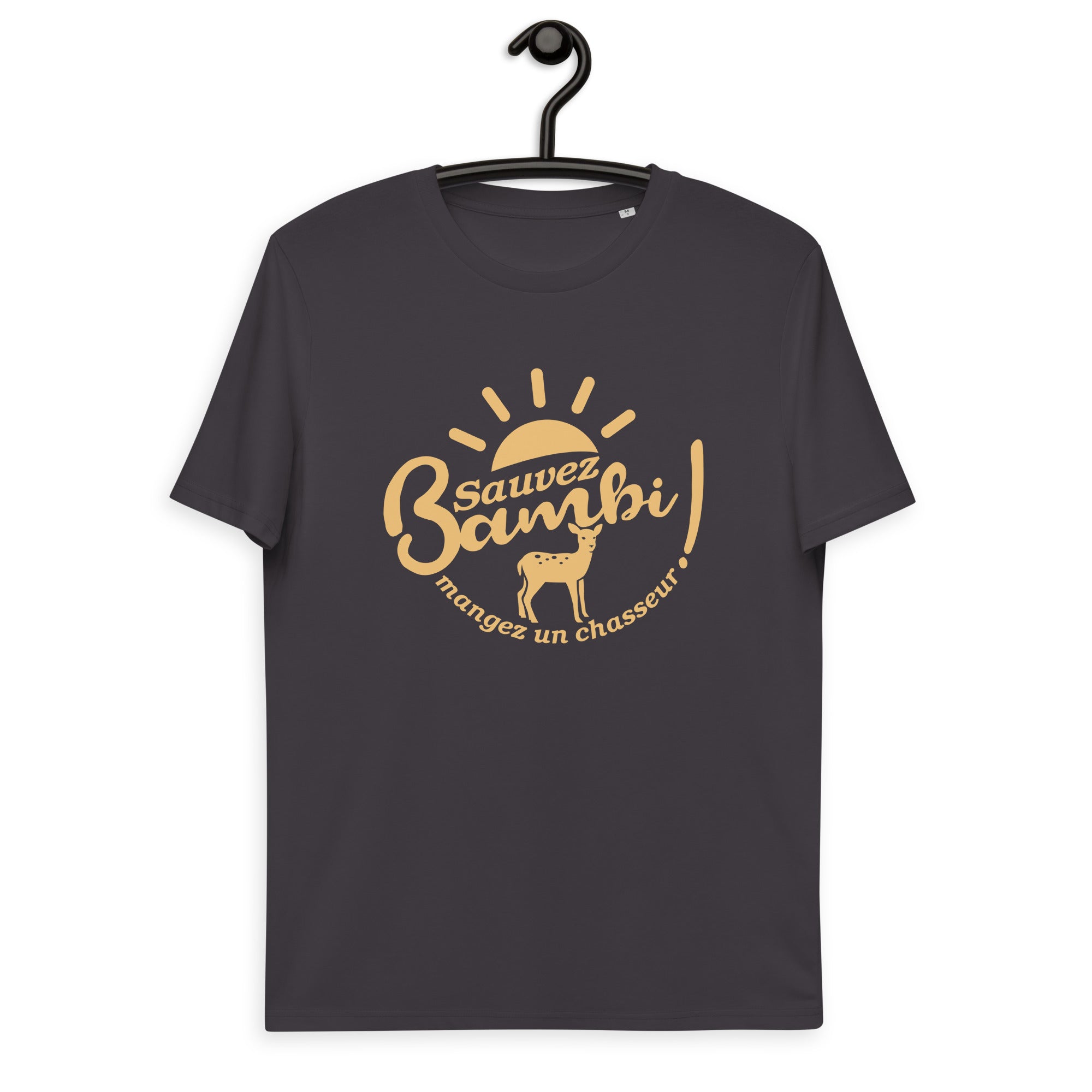 Sauvez Bambi - T-shirt unisexe en coton biologique