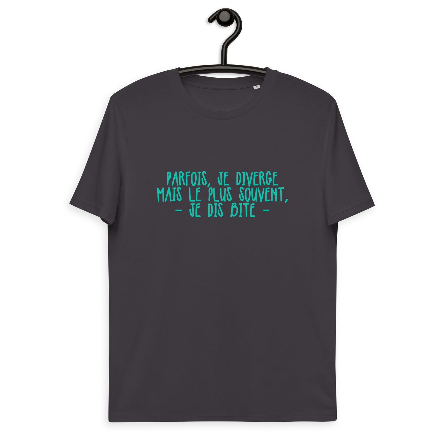 Parfois, je diverge - T-shirt unisexe en coton biologique