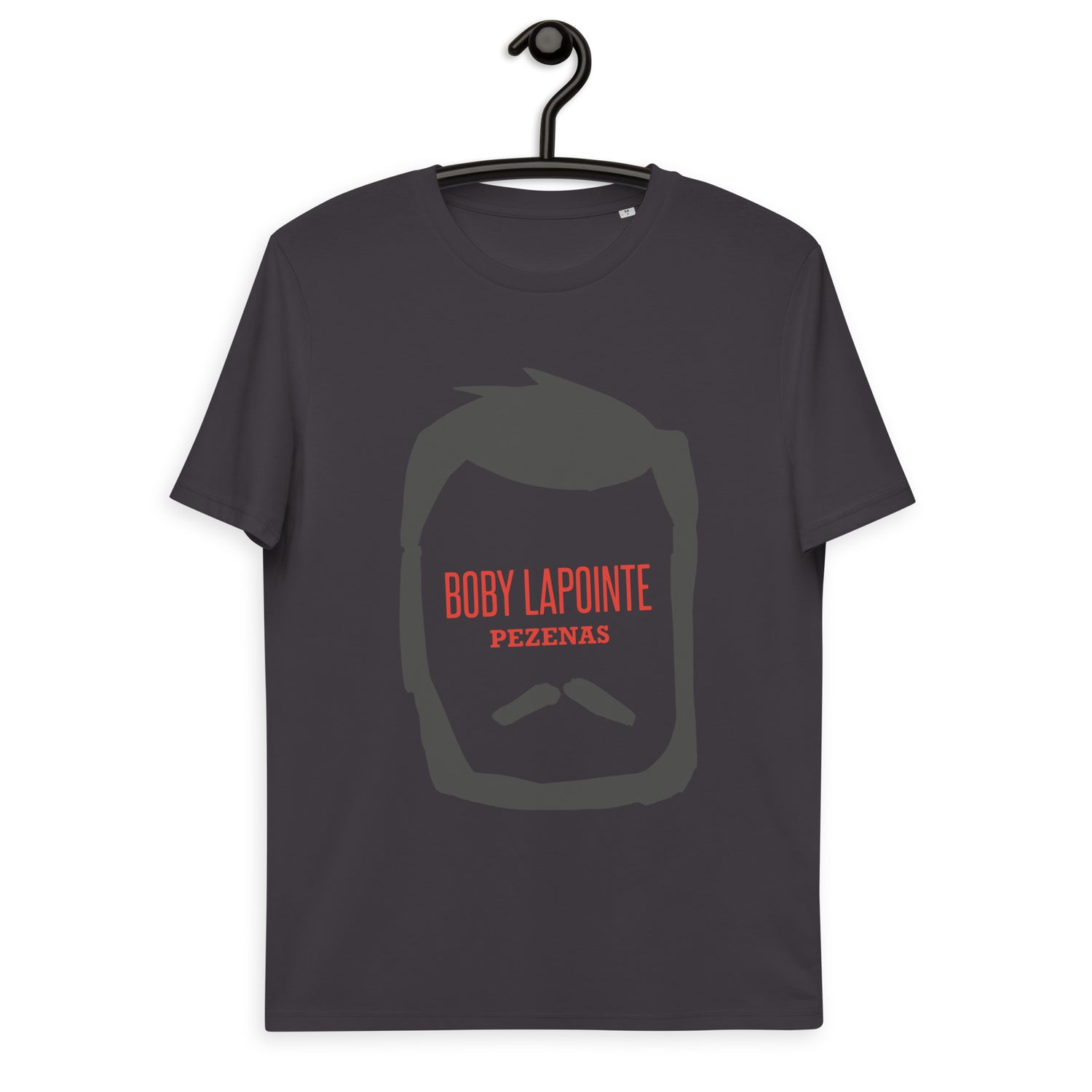 Boby Lapointe - Tête Bara -T-shirt unisexe en coton biologique