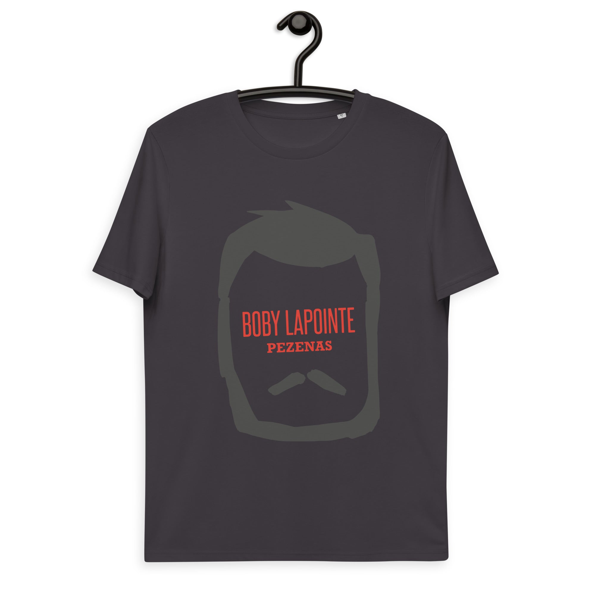 Boby Lapointe - Tête Bara -T-shirt unisexe en coton biologique