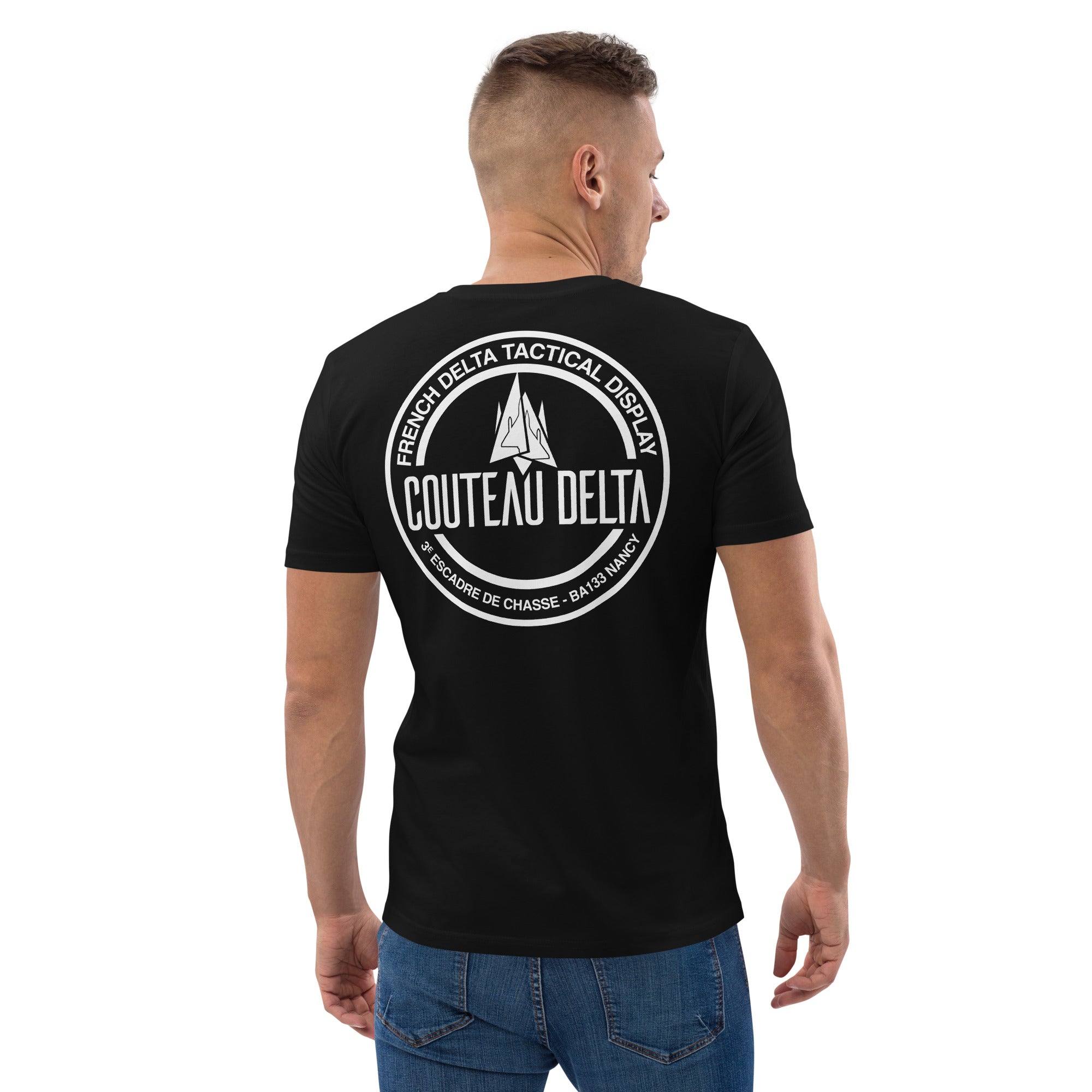 Couteau Delta - T-shirt unisexe en coton biologique - Coeur et Dos