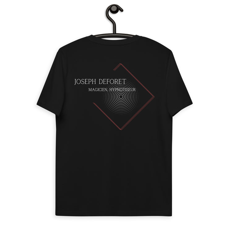 Joseph Deforet - T-shirt unisexe en coton biologique imp. cœur et dos