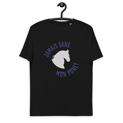 Jamais son mon poney - T-shirt unisexe en coton biologique