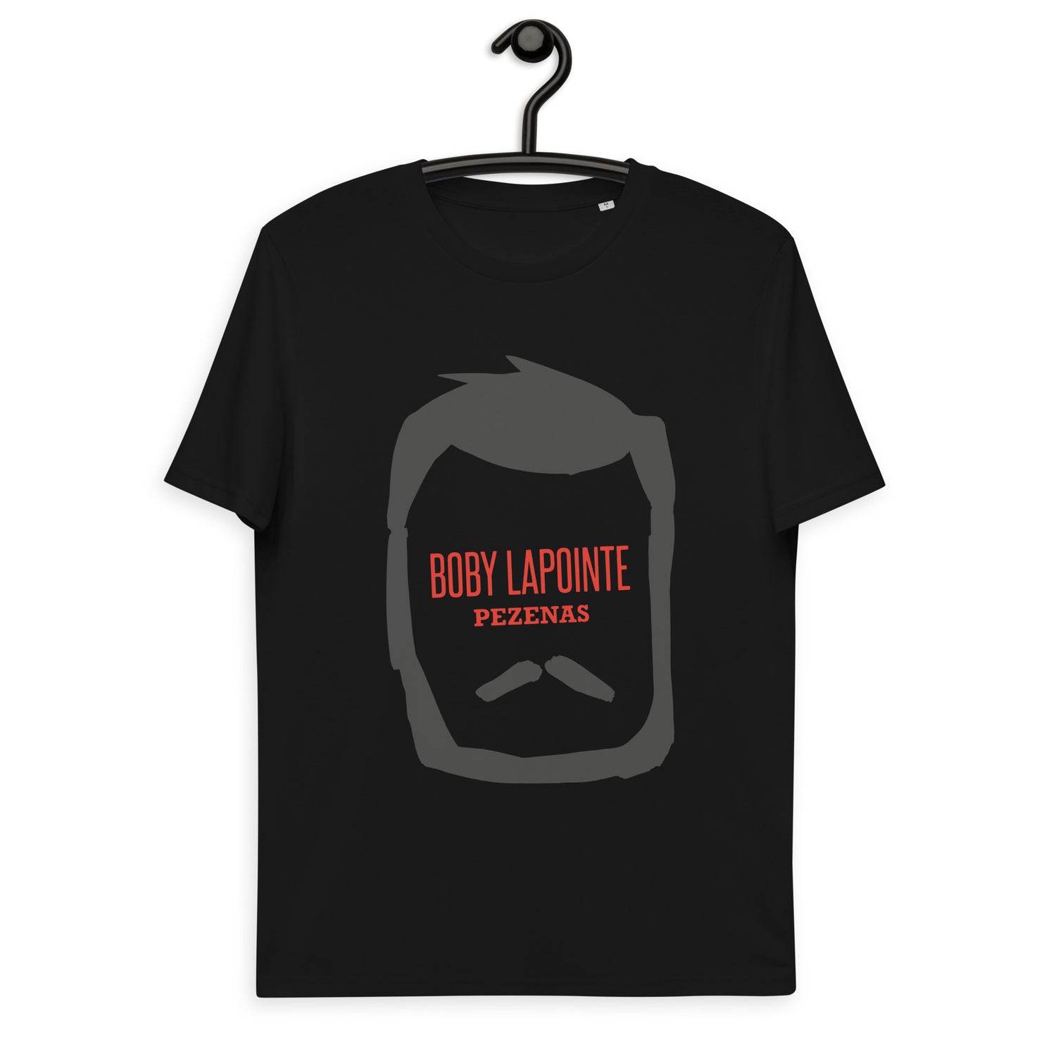 Boby Lapointe - Tête Bara -T-shirt unisexe en coton biologique