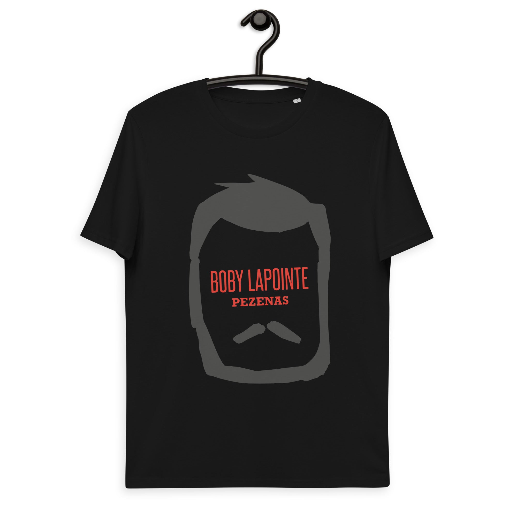 Boby Lapointe - Tête Bara -T-shirt unisexe en coton biologique