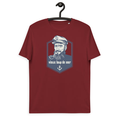 Vieux loup de mer - T-shirt unisexe en coton biologique