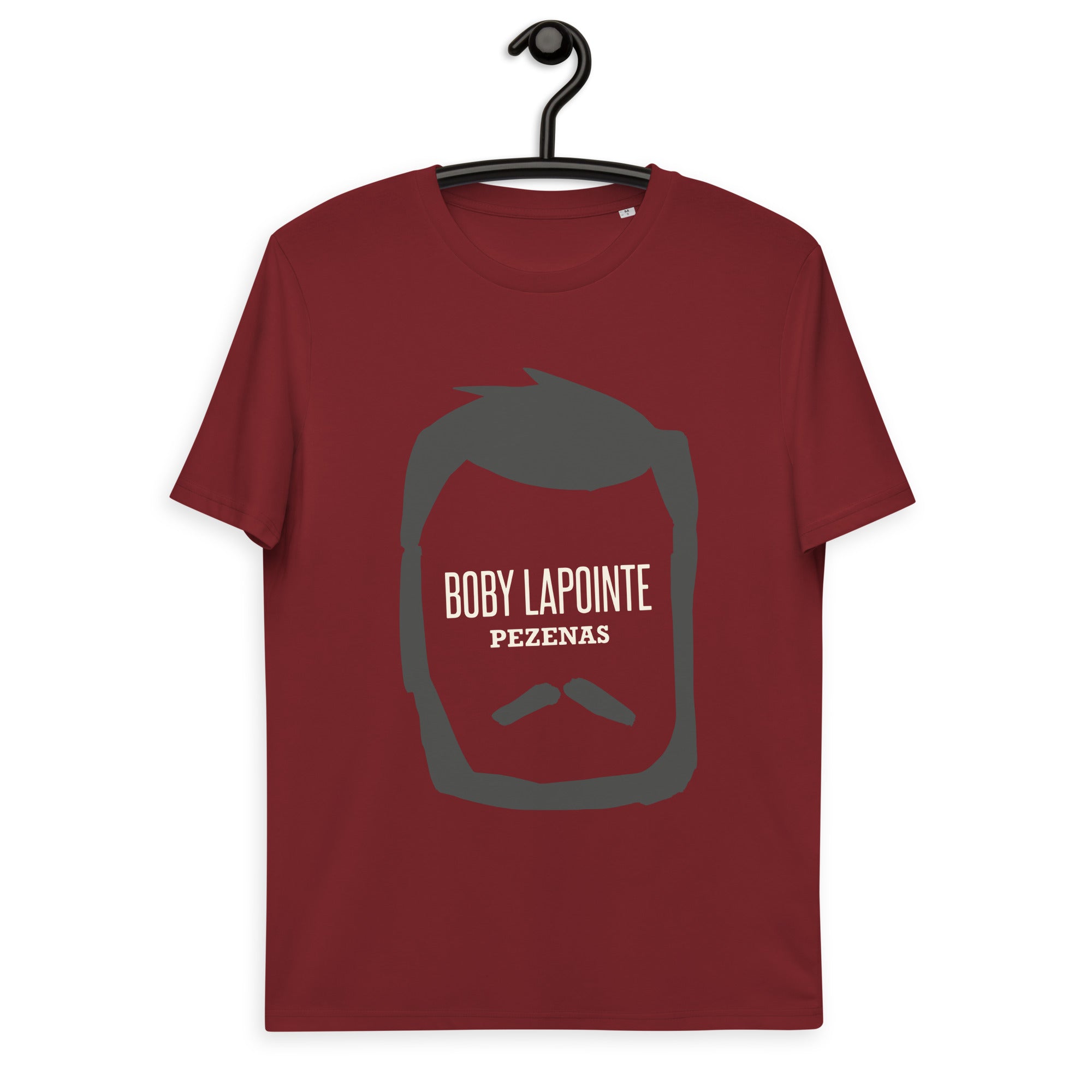 Boby Lapointe - Tête Bara -T-shirt unisexe en coton biologique