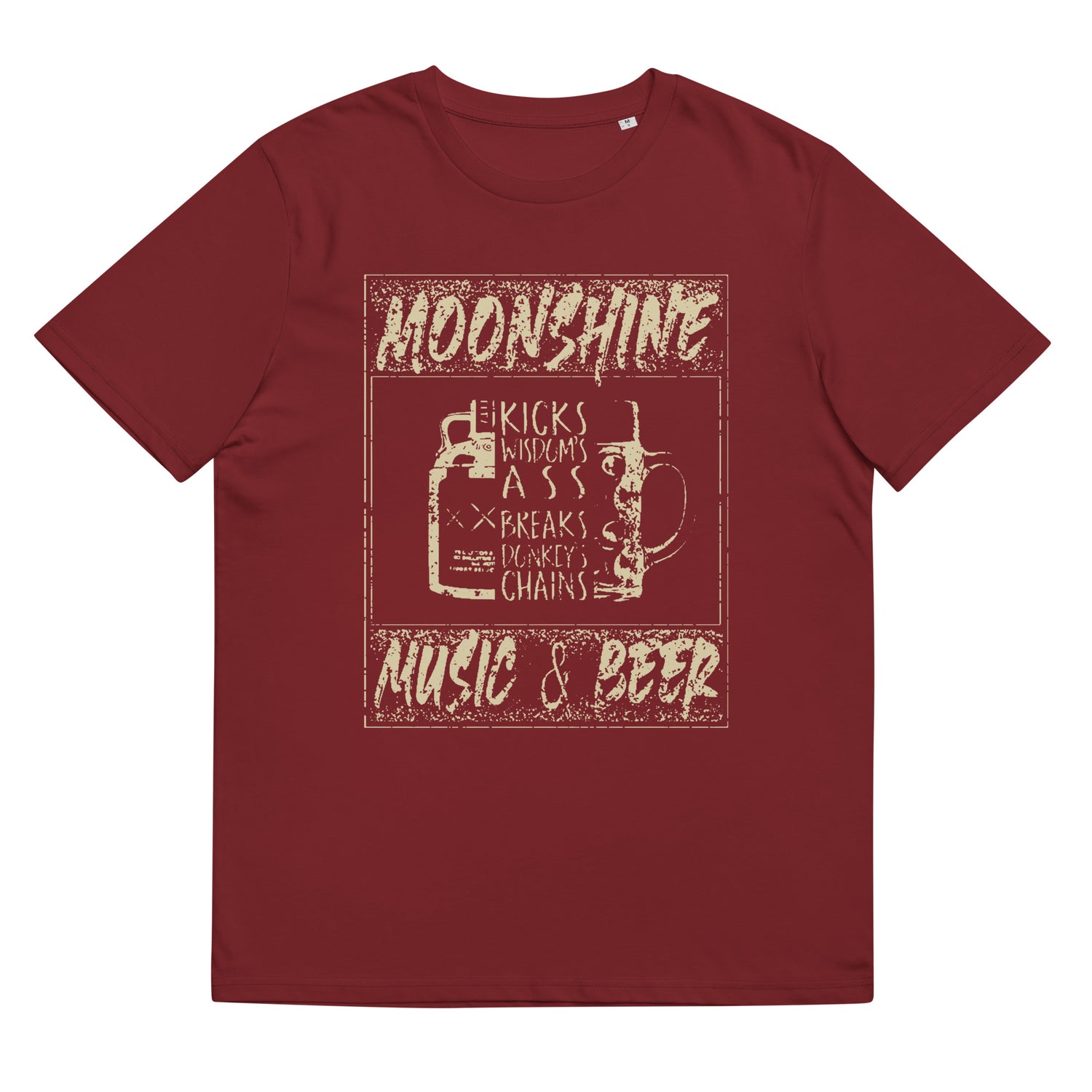 Luke L Duke - Moonshine - T-shirt unisexe en coton biologique