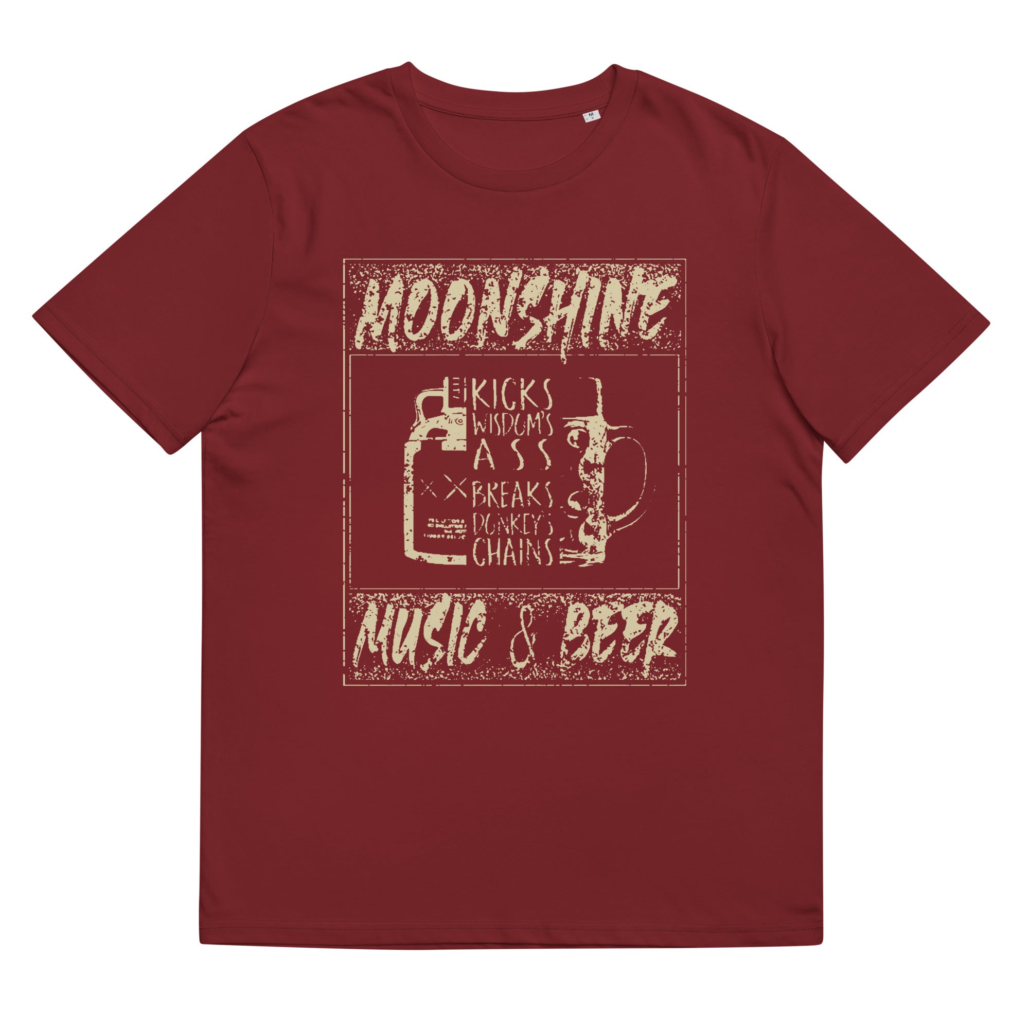 Luke L Duke - Moonshine - T-shirt unisexe en coton biologique