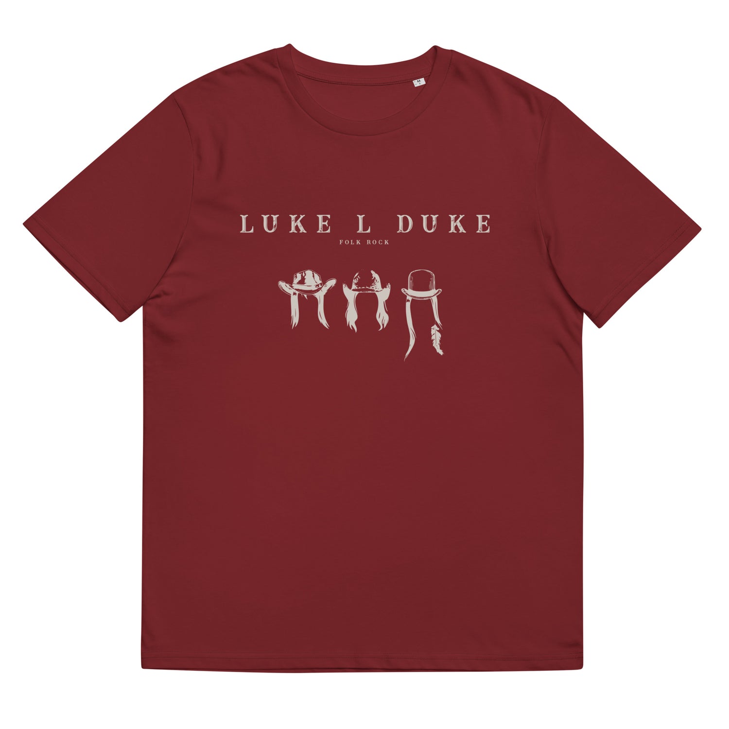 Luke L Duke - Tête - T-shirt unisexe en coton biologique