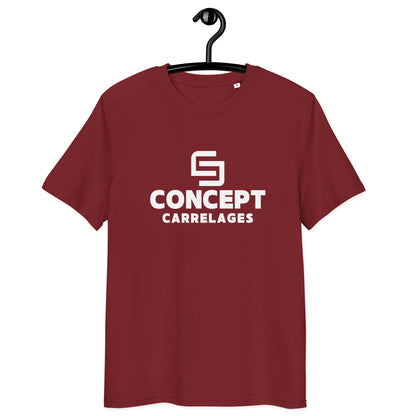 Concept Carrelages - T-shirt unisexe en coton biologique