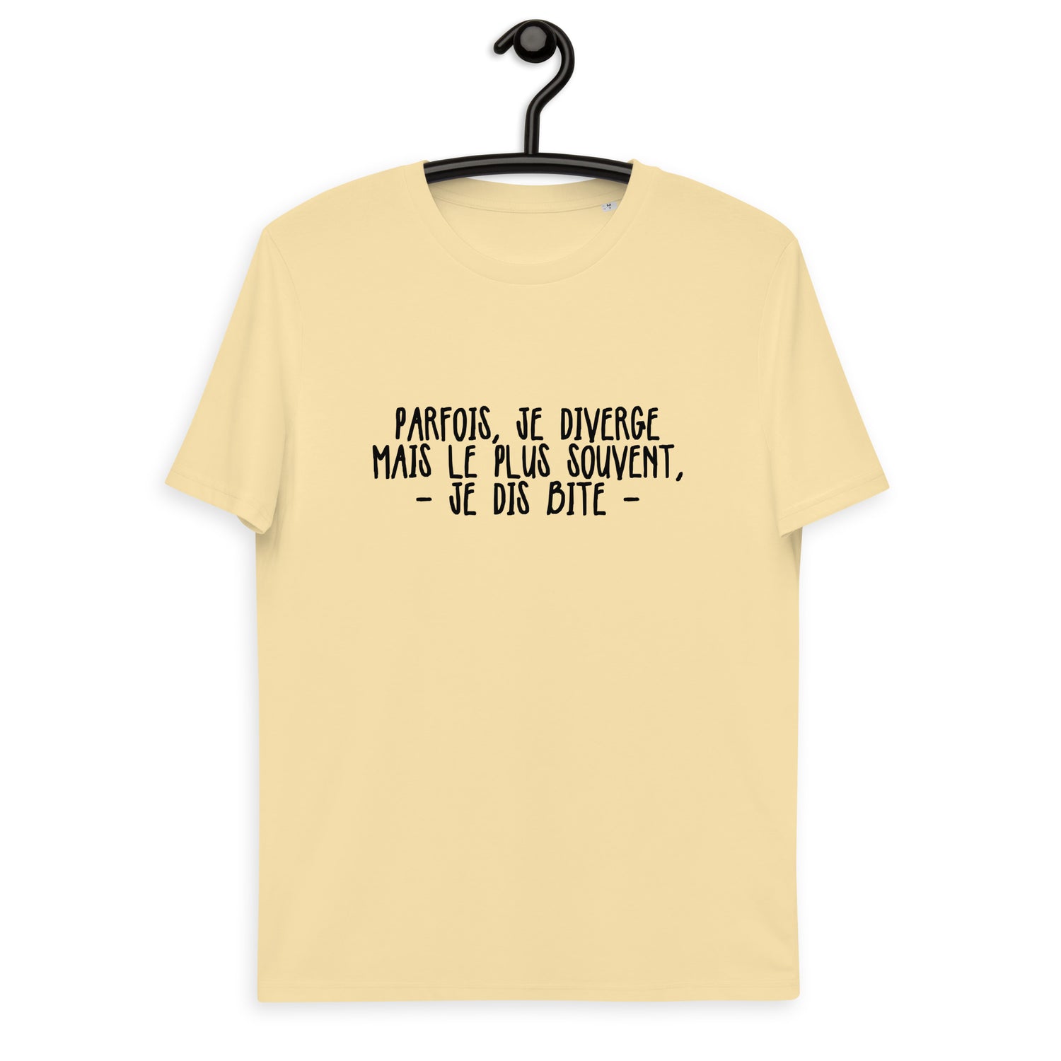 Parfois, je diverge - T-shirt unisexe en coton biologique