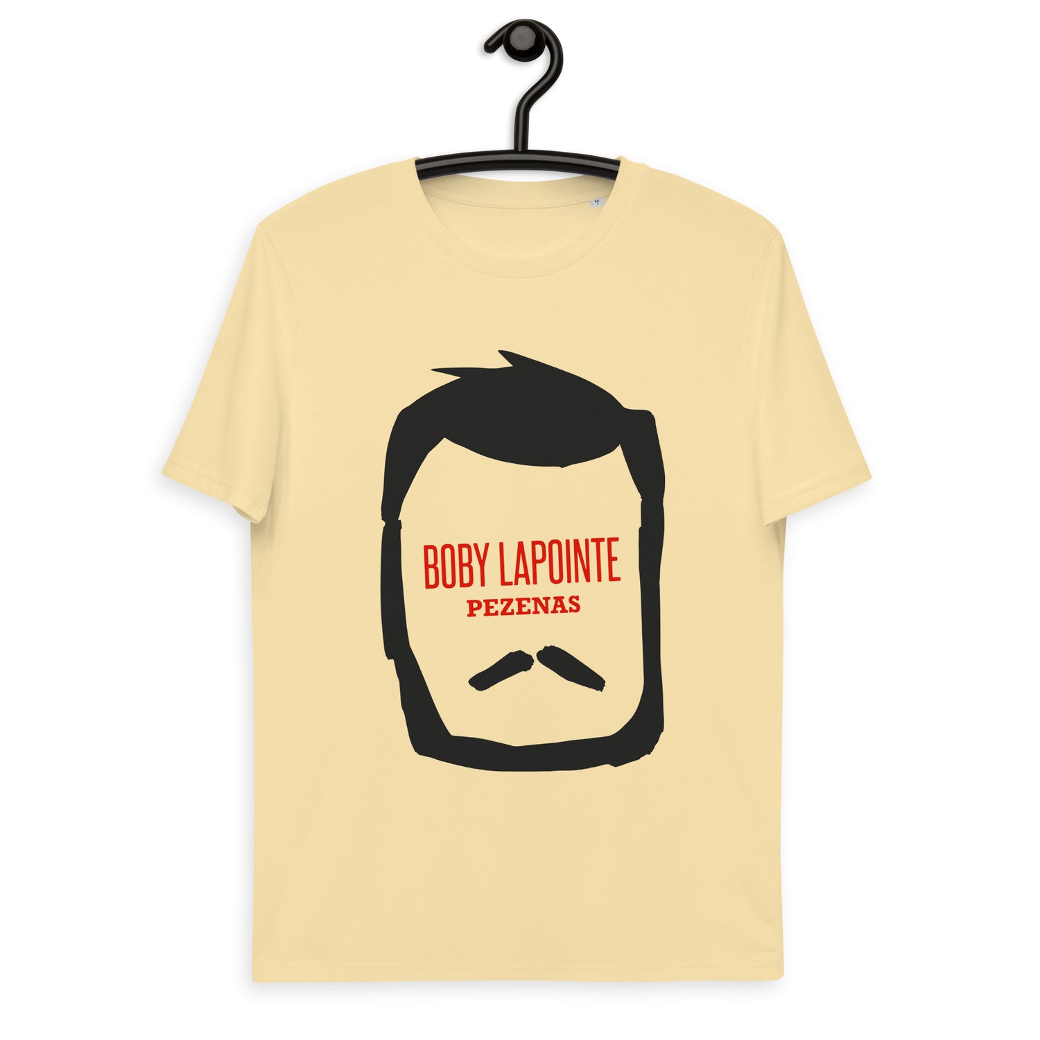 Boby Lapointe - Tête Bara -T-shirt unisexe en coton biologique