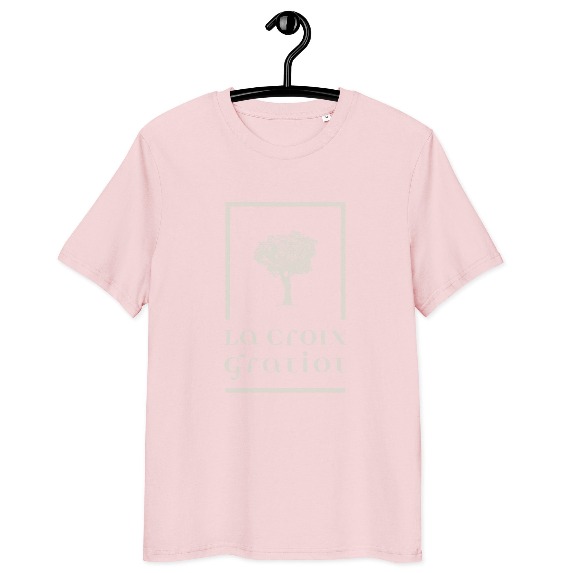 La Croix Gratiot - T-shirt unisexe en coton biologique - Imp. Coeur uniquement