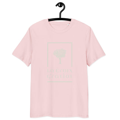La Croix Gratiot - T-shirt unisexe en coton biologique - Imp. Coeur uniquement