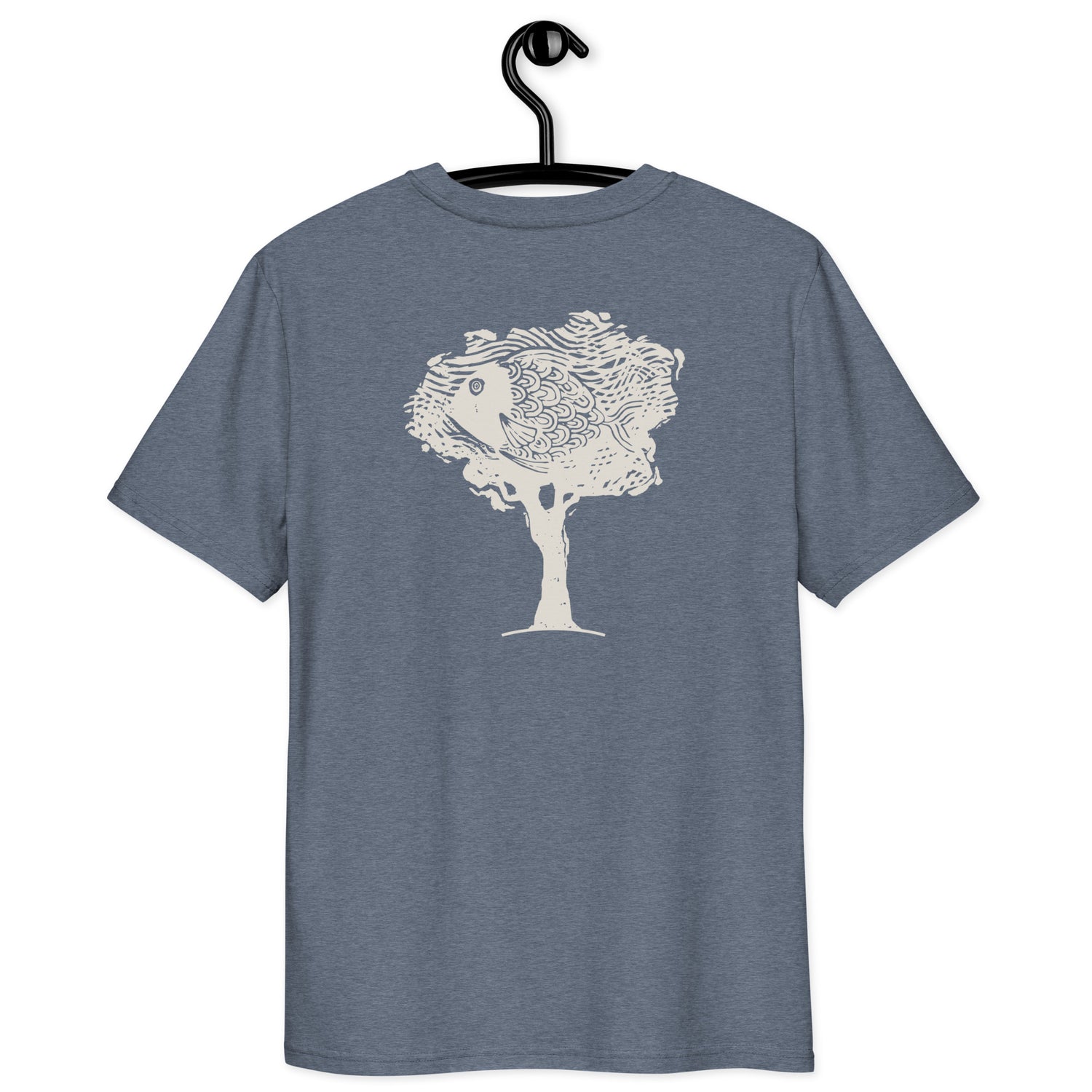 La Croix Gratiot - T-shirt unisexe en coton biologique - Coeur et Dos