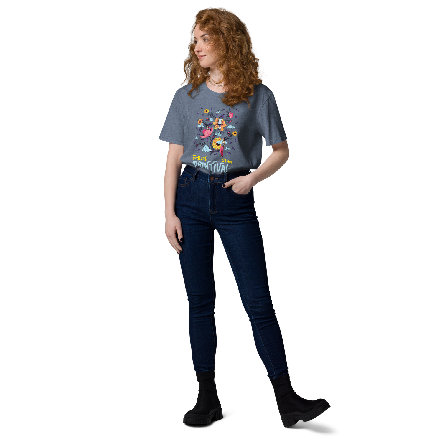 Printival 2025 - T-shirt unisexe en coton biologique