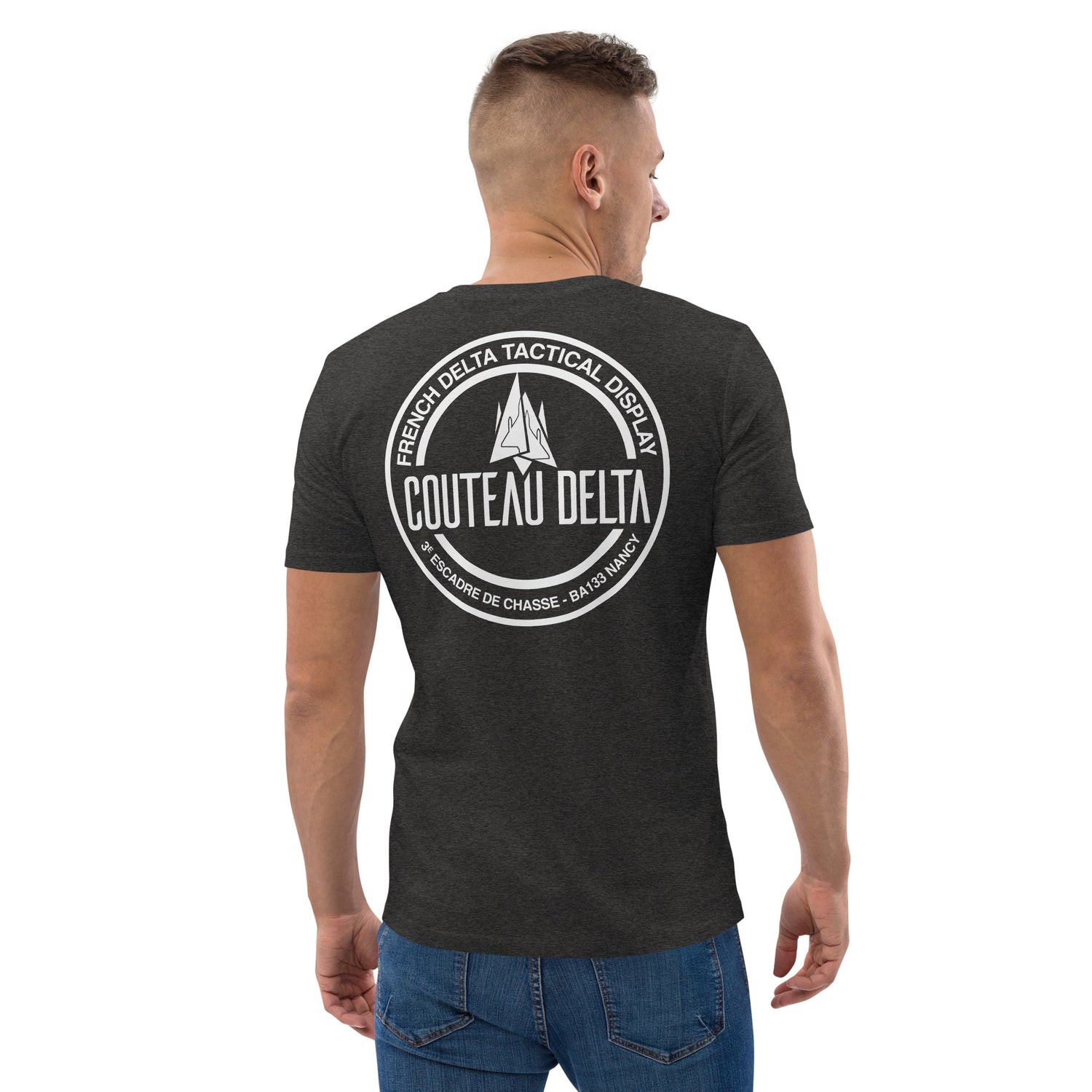 Couteau Delta - T-shirt unisexe en coton biologique - Coeur et Dos