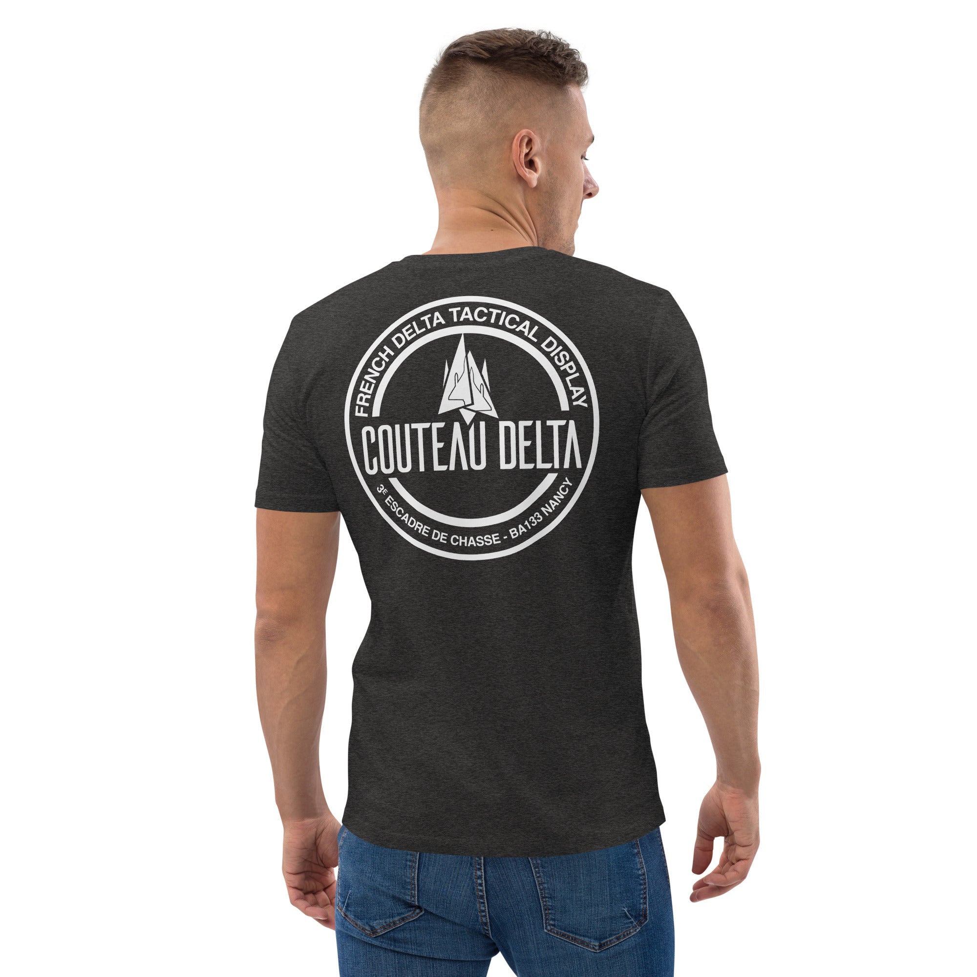 Couteau Delta - T-shirt unisexe en coton biologique - Coeur et Dos