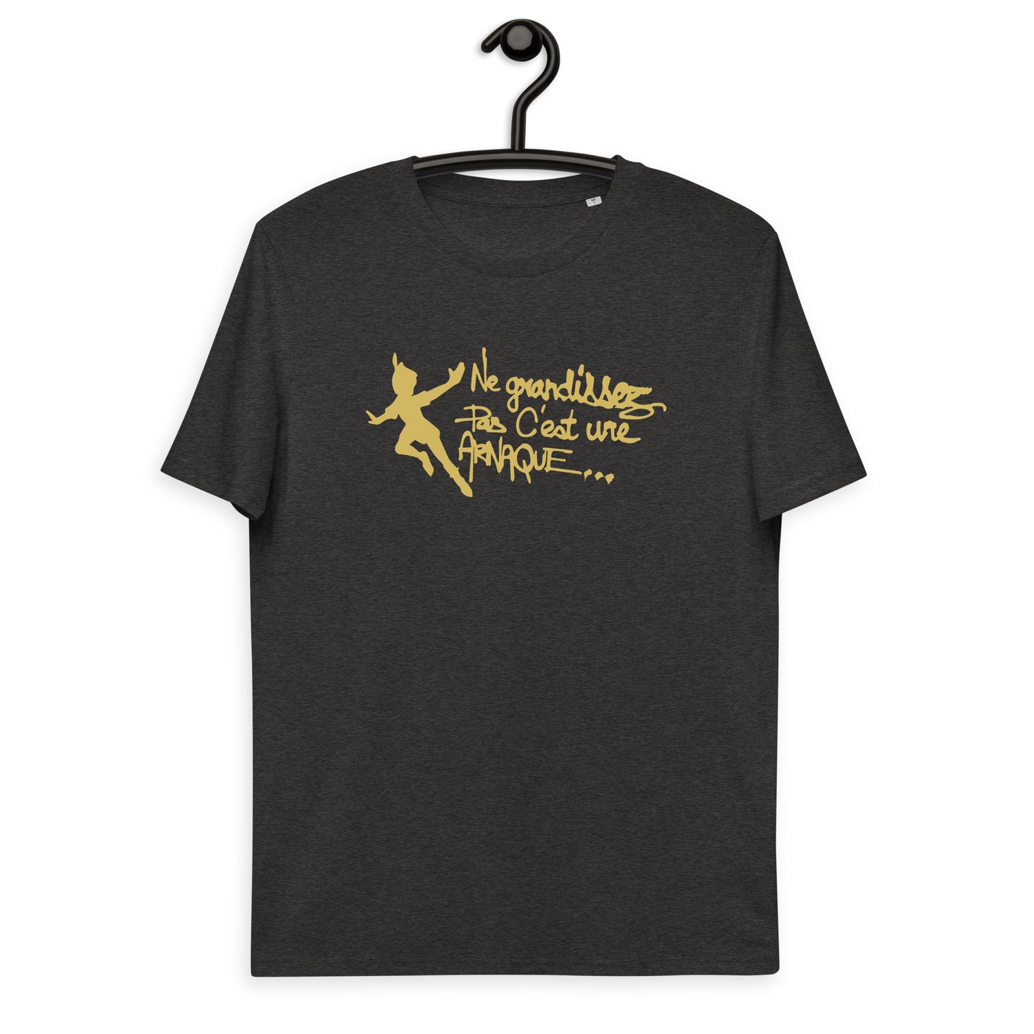 Ne grandissez pas  -  T-shirt unisexe en coton biologique
