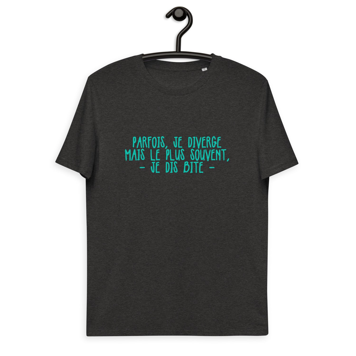 Parfois, je diverge - T-shirt unisexe en coton biologique