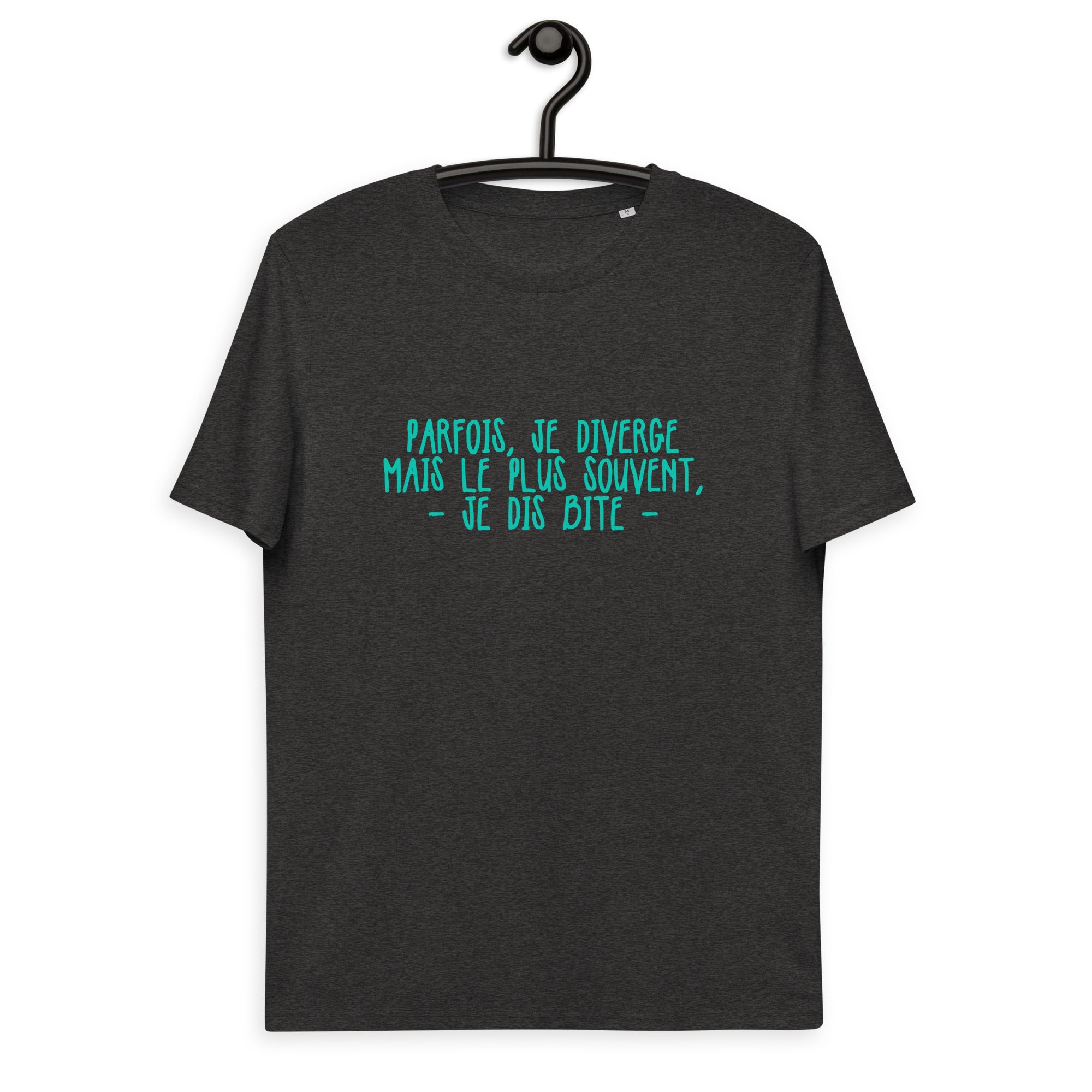 Parfois, je diverge - T-shirt unisexe en coton biologique