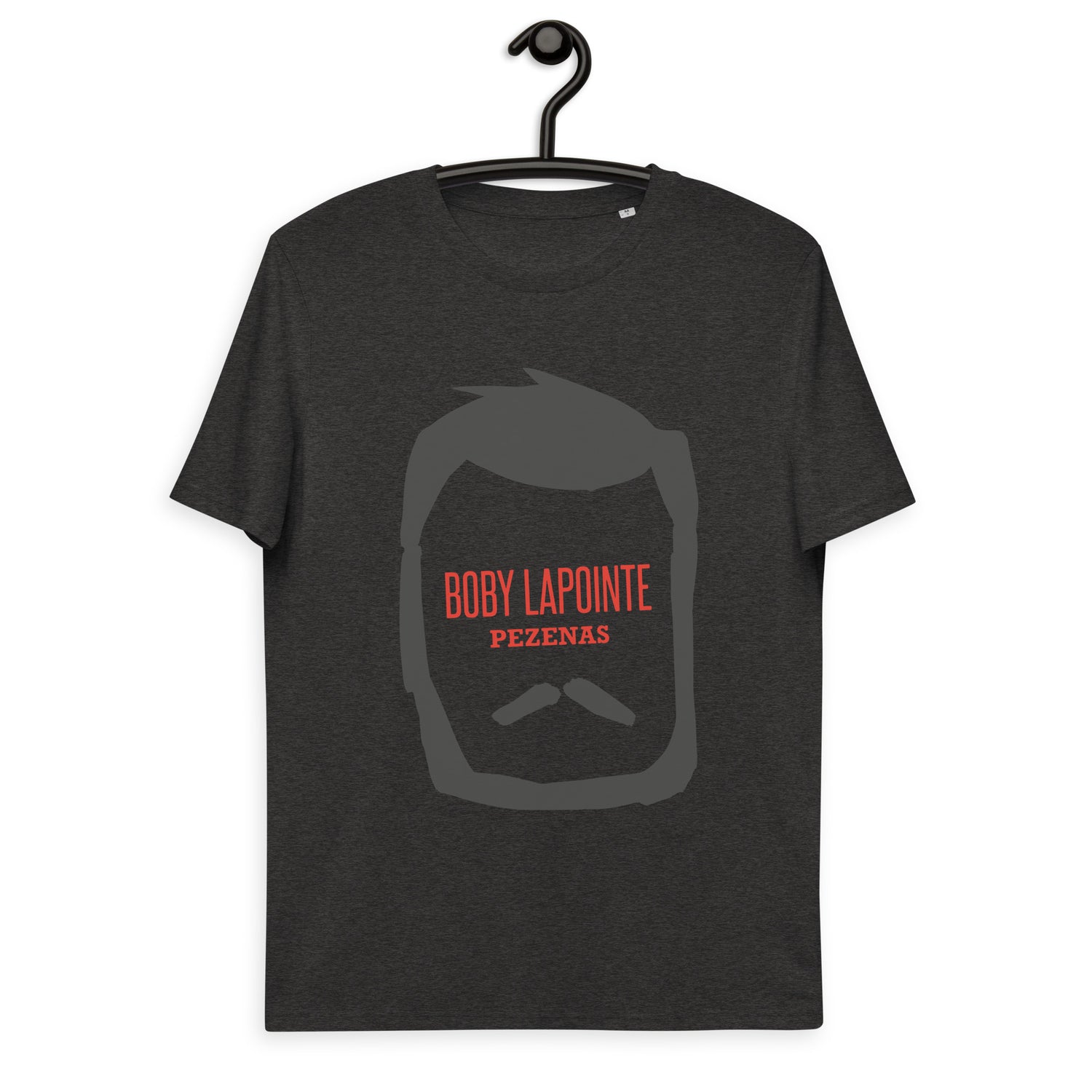 Boby Lapointe - Tête Bara -T-shirt unisexe en coton biologique