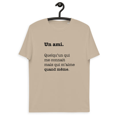 Ami - Définition - T-shirt unisexe en coton biologique