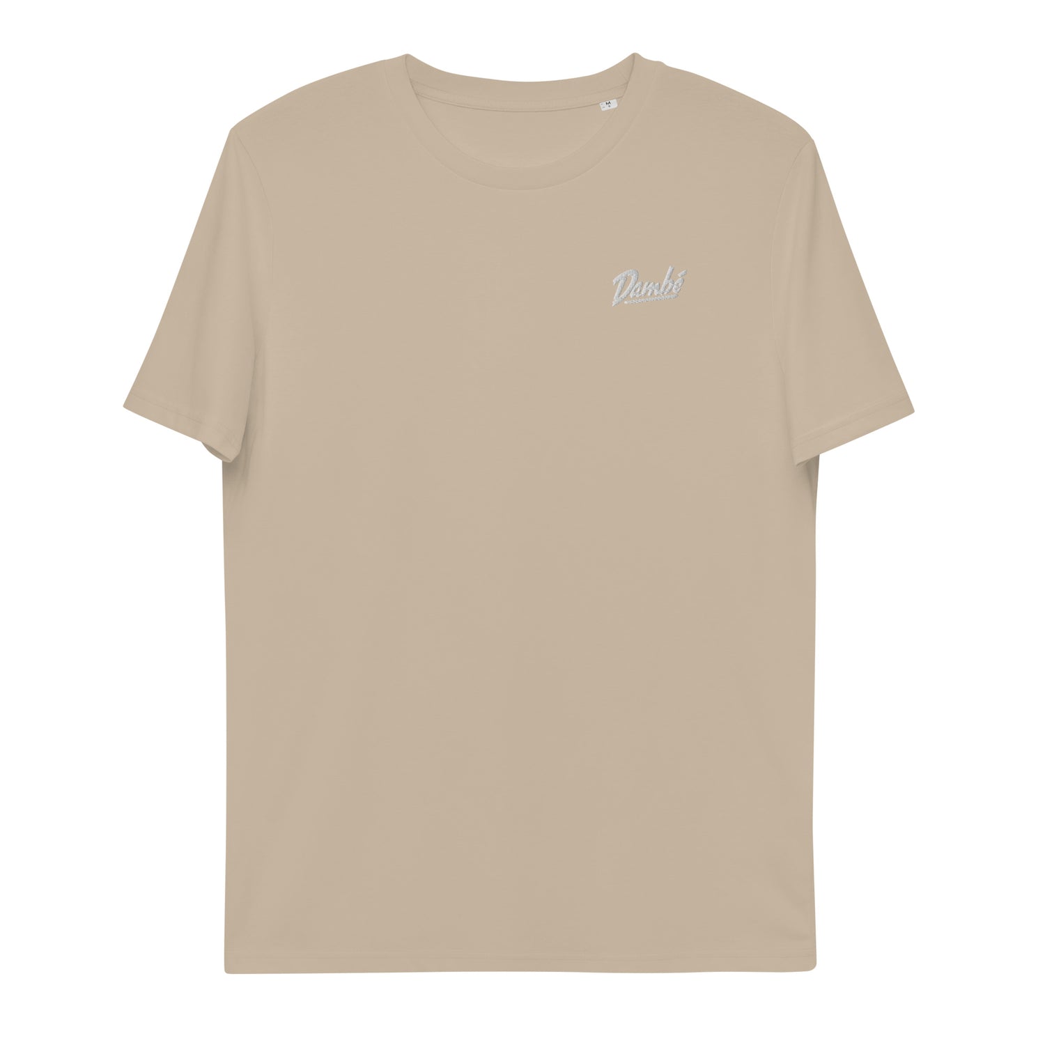 Dambé - T-shirt unisexe en coton biologique brodé
