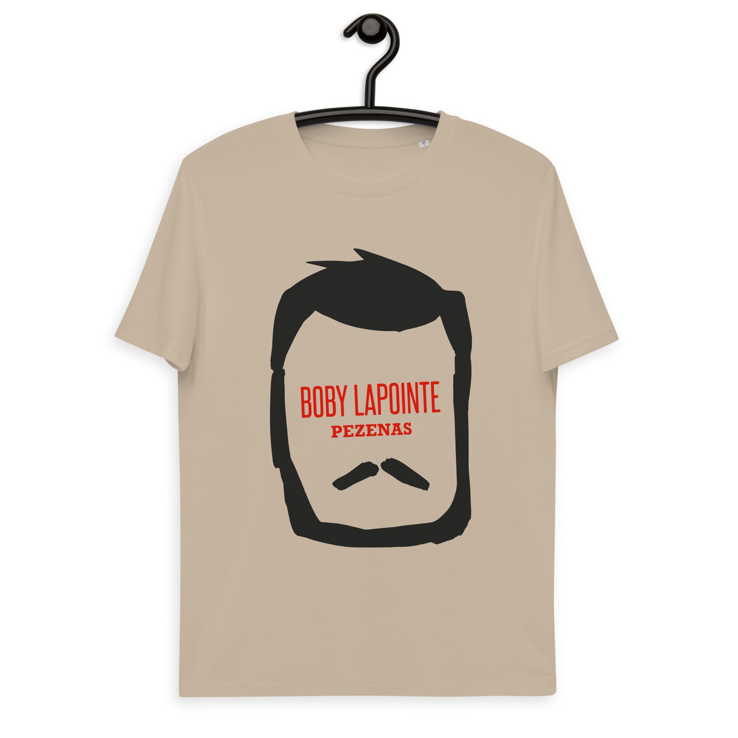 Boby Lapointe - Tête Bara -T-shirt unisexe en coton biologique
