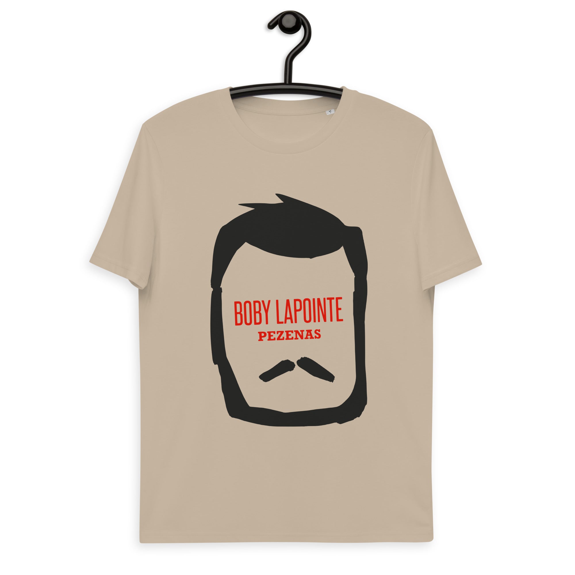 Boby Lapointe - Tête Bara -T-shirt unisexe en coton biologique