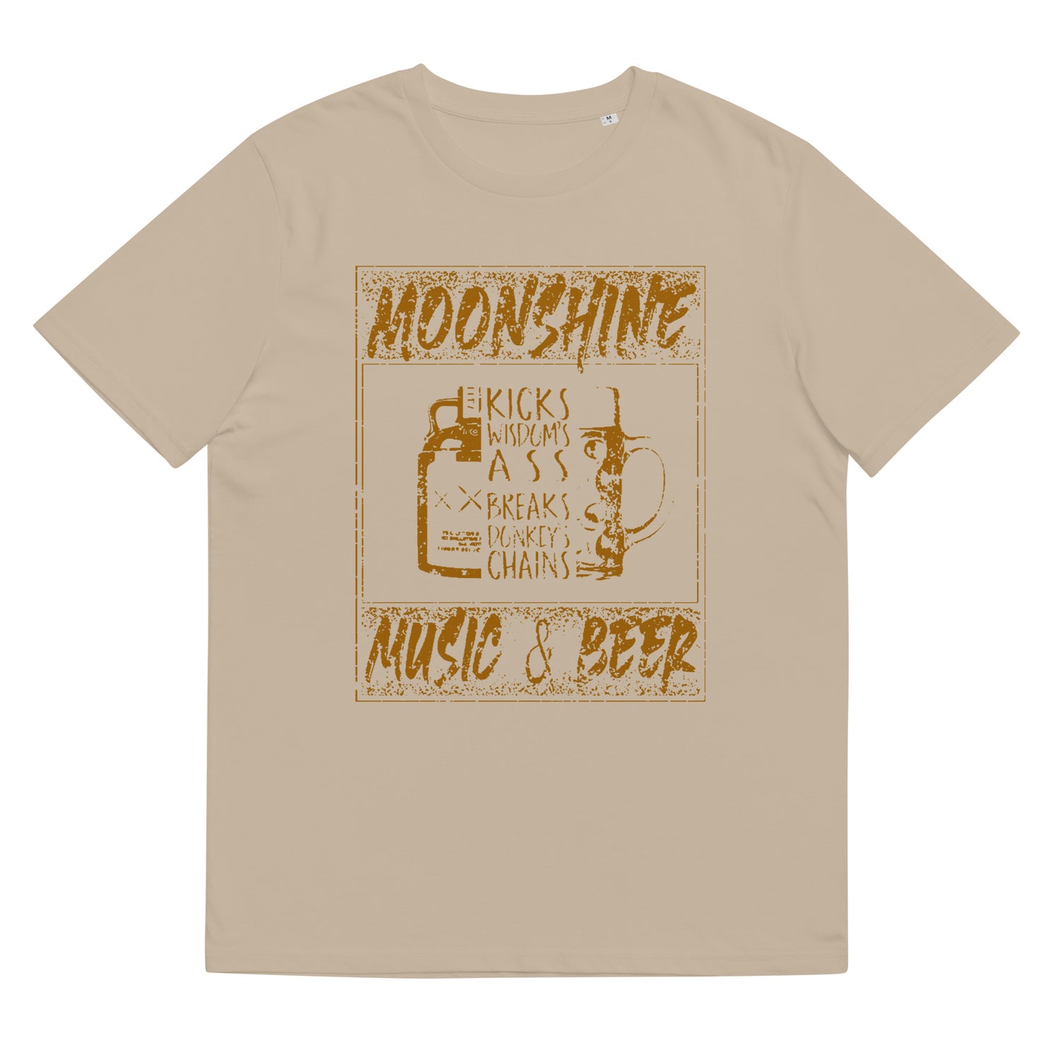 Luke L Duke - Moonshine - T-shirt unisexe en coton biologique