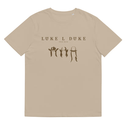 Luke L Duke - Tête - T-shirt unisexe en coton biologique