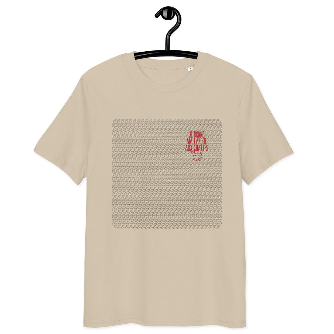 Je donne ma langue aux chattes - T-shirt unisexe en coton biologique